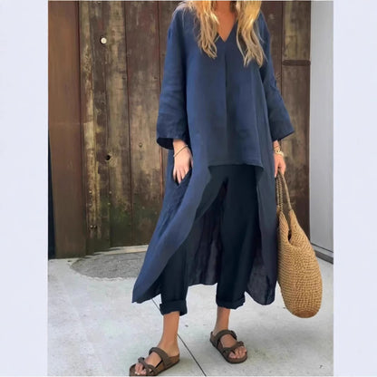 Ensemble Col V & Poches Casual