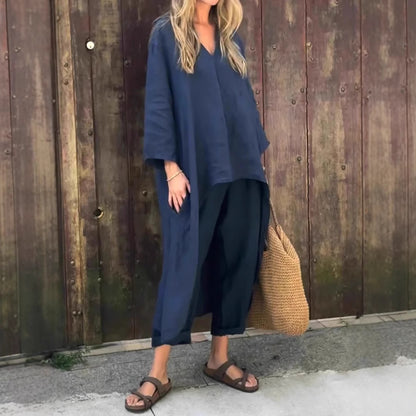 Ensemble Col V & Poches Casual
